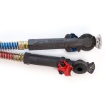 3-in-1 WRAP - 12FT 赤＆青ホース アノダイズド MAXXGRIPS & SONOGRIP ABS